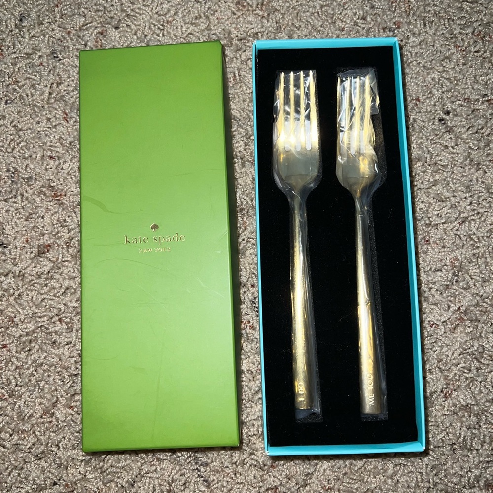 Kate Spade Wedding Forks